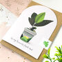 For My Favourite Plant Dad Arched Card, thumbnail 3 of 9