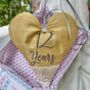 Silk Anniversary Heart, thumbnail 1 of 12