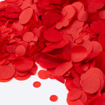 Red Wedding Confetti | Biodegradable Paper Confetti, 4 of 6