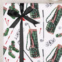 Three Sheets Of Golf Wrapping Paper For Him, thumbnail 1 of 2