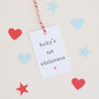'Baby's First Christmas' Gift Tag, thumbnail 1 of 3