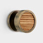Contemporary Internal Door Knobs With Wood Insert, thumbnail 6 of 12