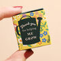 Tiny Matchbox Ceramic Plant Pot Token, thumbnail 3 of 4