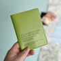 Best Stories Personalised Passport Holder, thumbnail 7 of 12