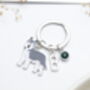 Husky Personalised Keyring Dog Owner Gift, thumbnail 3 of 7