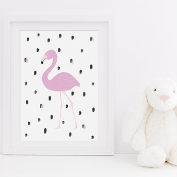 Flamingo Nursery Print, 2 of 2