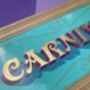 'Carnival' Gold Leaf Typography Wall Art Sign, thumbnail 9 of 11