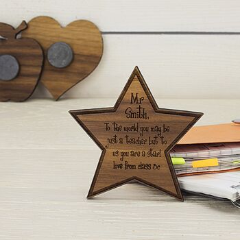 Personalised 'My Teacher Is A Star' Fridge Magnet, 3 of 7