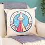 Personalised Astronaut Cushion Kids Room Nursery Decor, thumbnail 1 of 4