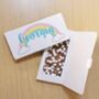 Rainbow Personalised Chocolate Gift Card, thumbnail 2 of 4