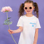 Children's Personalised Name Doodle T Shirt, thumbnail 6 of 10