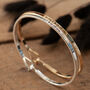 In My F*Ck Off Era Skinny Gold Or Silver Bangle, thumbnail 4 of 10