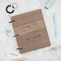 Personalised Scrapbook Engagement Wedding Planner Gift, thumbnail 6 of 12
