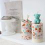 Gift Of Personalised Chunky Candles And Bear Candle, thumbnail 5 of 5