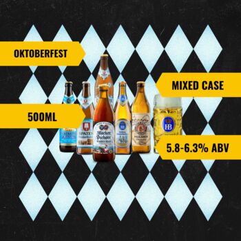 Oktoberfest Munich German Beer Mixed Case 2025 With Hofbrau Stein Six Pack, 2 of 4