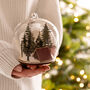 Personalised Camping Adventure Christmas Globe Dome, thumbnail 7 of 7