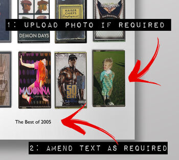 Born In 2005, 21st Birthday Personalised Gift, 3 of 8