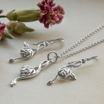 Sterling Silver Celtic Tails Necklace, 3 of 4