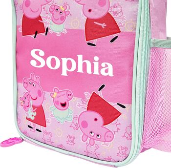 Peppa Pig Kids Lunch Bag Personalised Lunch, 5 of 6