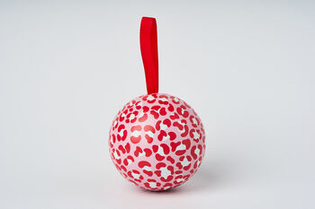 Trio Of Baubles In Swedish Design Filled With A Choice Of Swedish Chocolates, Swedish Candy Or Chocolate Truffles, Glögg + Carola + Kalle, 7 of 9