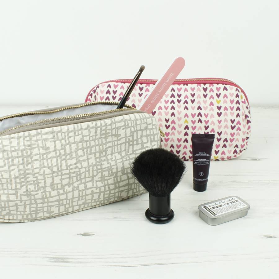 sustainable make up bag