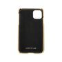 Personalised Real Leather iPhone Case Black And Taupe, thumbnail 2 of 7