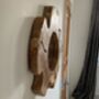 50cm Handcrafted Teak Root Tree Slice Mirror, thumbnail 9 of 9