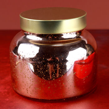 G Decor Large Aurielle Grande Linen Fragrance Hand Poured Soy Wax Jar Candle Mercury In Silver Or Rose Gold Finish, 5 of 8