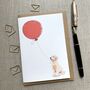 Personalised Golden Retriever Puppy Birthday Card, thumbnail 1 of 6