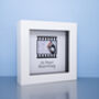 Personalised 1st Paper Anniversary Photo Small Frame Gift, thumbnail 2 of 4