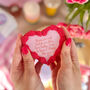 Mum Like You Heart Mother's Day Letterbox Iced Cookie, thumbnail 2 of 12
