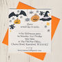 Personalised Halloween Party Invitations, thumbnail 3 of 3