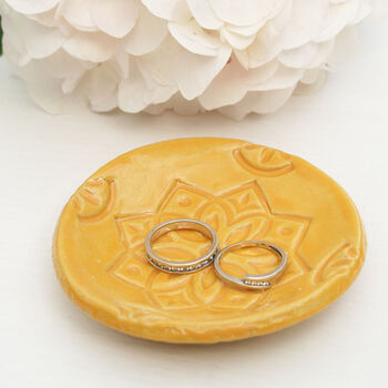 Moroccan Style Mustard Ring Dish, 2 of 4