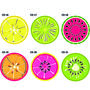 Ceramic Citrus Fruit Slice Drinks Coasters, thumbnail 2 of 5