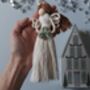 Personalised Angel Christmas Tree Decoration, thumbnail 1 of 6