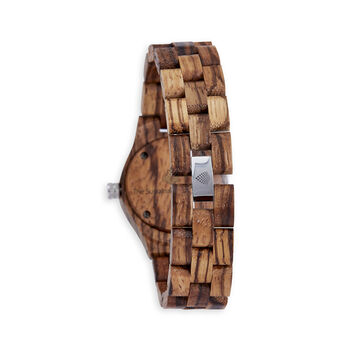 The Pine: Handmade Natural Wood Wristwatch, 4 of 8