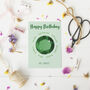 May Birthstone Birthday Card, thumbnail 2 of 4