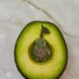 Avocado Glitter Resin Earrings / Brunch Lover Gift / 'Holy Guacamole' Gift, thumbnail 1 of 5
