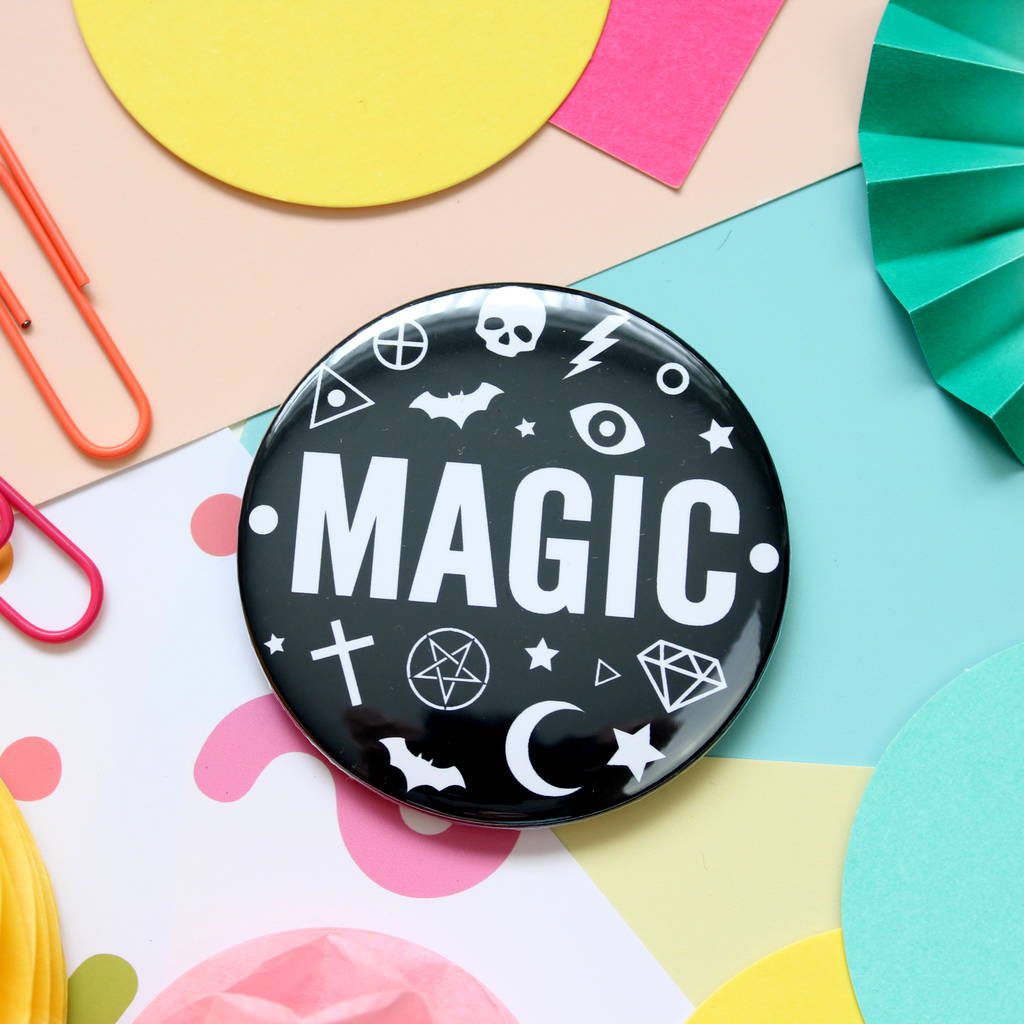 magic badge or pocket mirror by fable & black