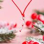 Sweet Christmas Candy Cane Bracelet, thumbnail 3 of 6
