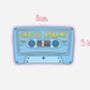 Gracie Abrams Inspired Cassette Tape Sticker, thumbnail 2 of 2