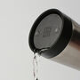 Circular And Co Travel Mug Made From Recycled Stainless Steel 12oz Uncoated Black, thumbnail 4 of 8