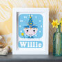 Personalised Children's Wizard Clock, thumbnail 1 of 7