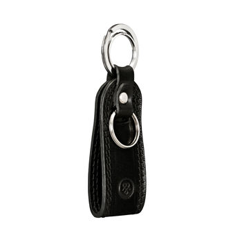 Personalised Men's Italian Leather Key Ring 'Nepi', 12 of 12