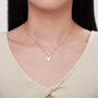 Sterling Silver Highland Cow Pendant Necklace, thumbnail 5 of 12