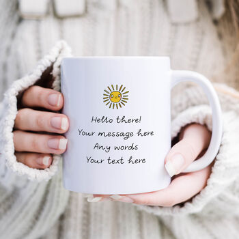 Personalised Mug 'You Are A Ray Of Sunshine', 2 of 3