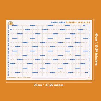 2023 2024 Academic Wall Planner | The Sun Will Shine, 6 of 6
