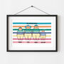 Personalised Jelly Baby Family Print, thumbnail 1 of 4