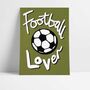 Football Lover Art Print, thumbnail 8 of 11