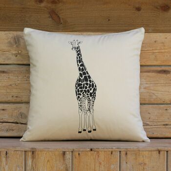 Giraffe Print Cushion Cover, 2 of 3